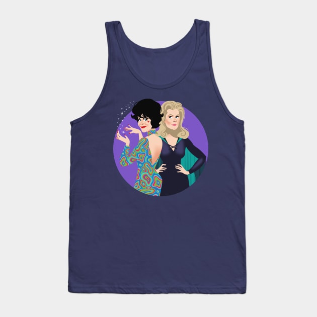 Witches and Cousins Tank Top by AlejandroMogolloArt